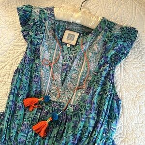 BELL by Alicia Bell Lola Maxi dress size L, EUC